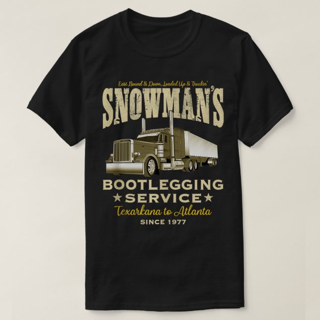 Snowmans Bootleging Service T-Shirt (Design vorne)