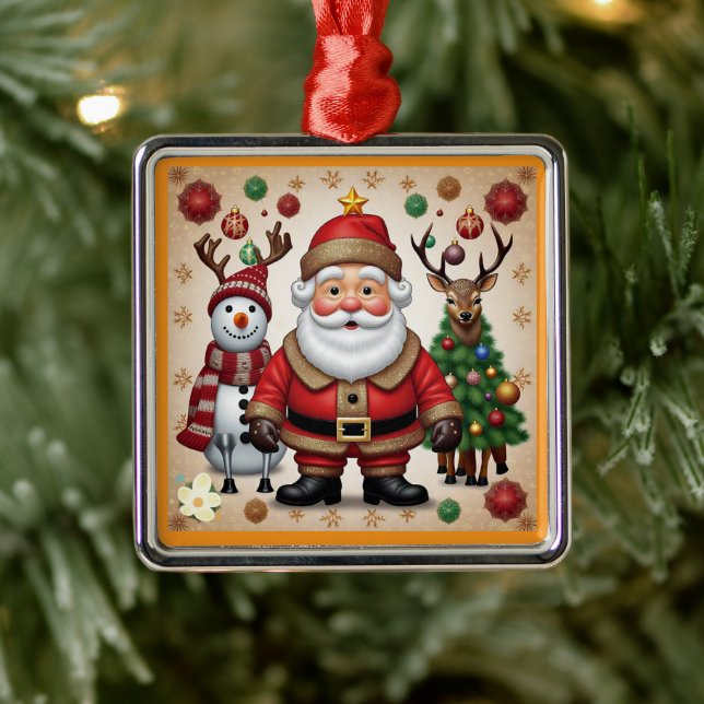 "Snowmans Joy" Ornament Aus Metall (Baum)