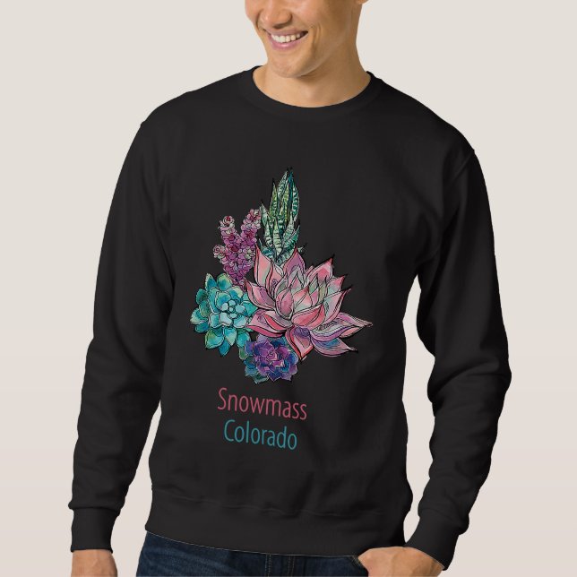 Snowmass  Colorado  Souvenir Sweatshirt (Vorderseite)