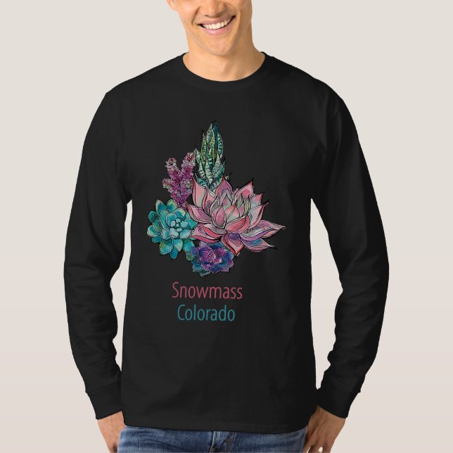 Snowmass  Colorado  Souvenir T-Shirt (Vorderseite)