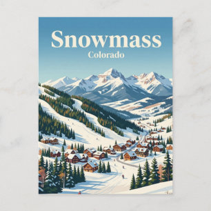 Snowmass, Colorado, USA Postkarte