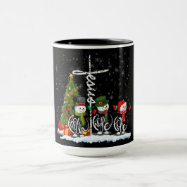 Snowmen Beneath the Tree: A Christmas Message  Tasse