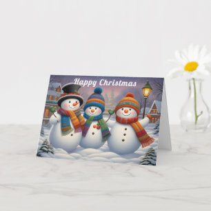 Snowmen Happy Galore Karte