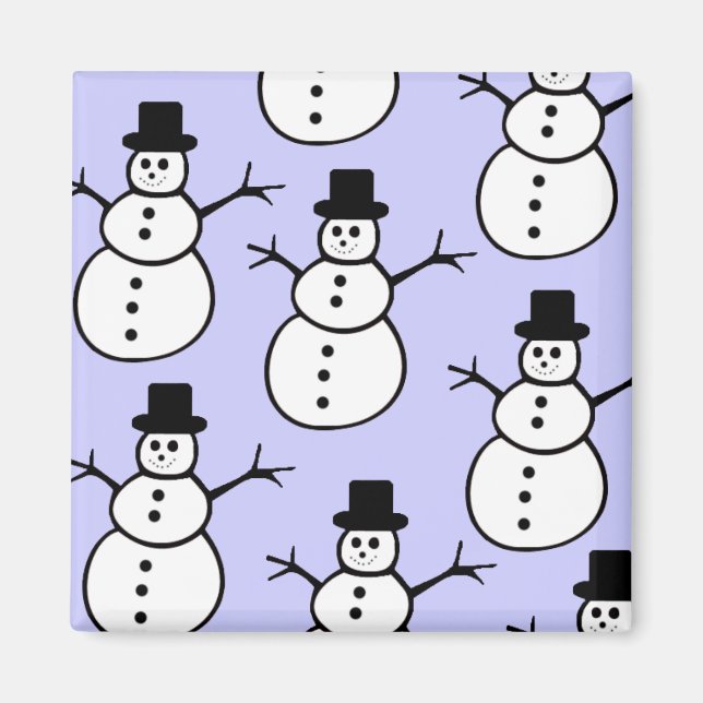 Snowmen Magnet (Vorne)