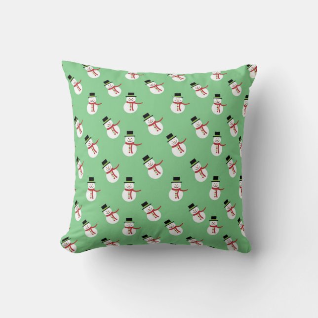 Snowmen Pillow Kissen (Vorderseite)