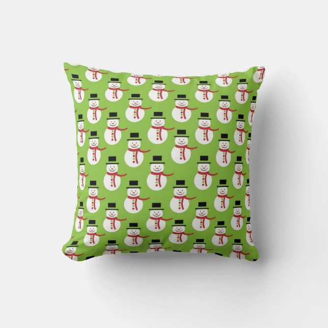 Snowmen Pillow Kissen (Vorderseite)