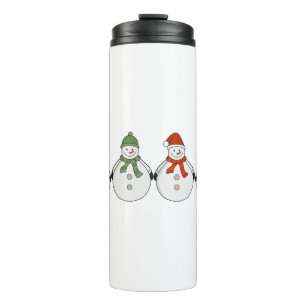 Snowmen Winter kommt Thermosbecher