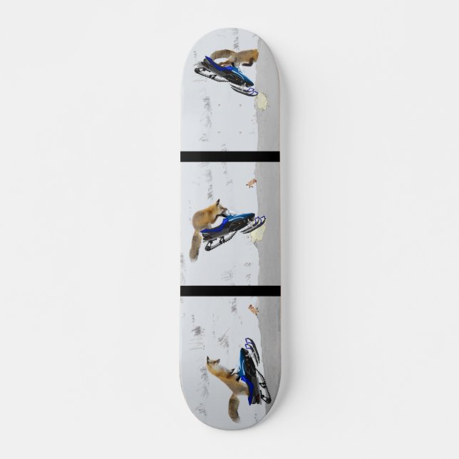 Snowmo Fox Skateboard (Vorne)