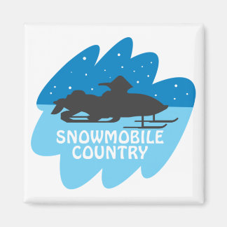 Snowmobile Magnet