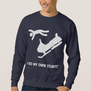Snowmobile meine eigenen Bremsungen Sweatshirt