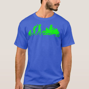 Snowmobile Motorrad-Evolution T-Shirt