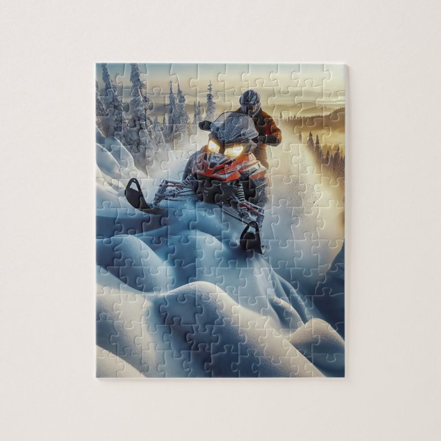 Snowmobile Puzzle (Vertikal)