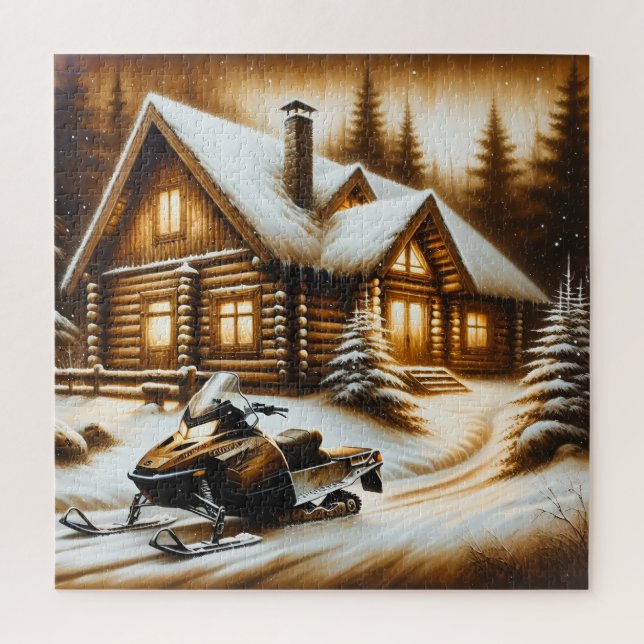Snowmobile Puzzle (Vertikal)