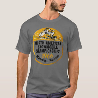 Snowmobile Rennen T-Shirt