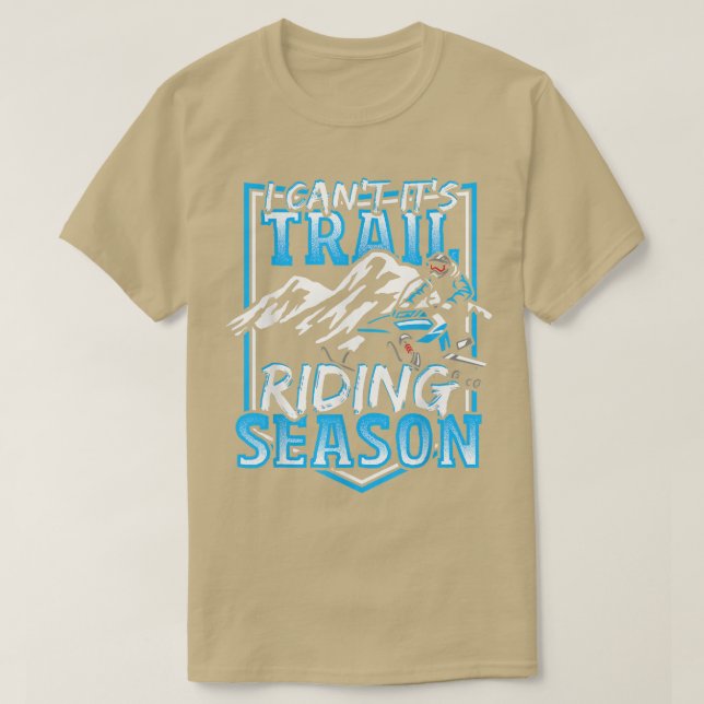 Snowmobile Riding Design für einen Snowmobiler864 T-Shirt (Design vorne)