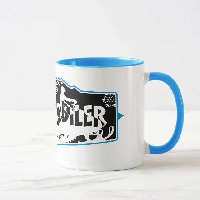 Snowmobiler Tasse (Rechts)