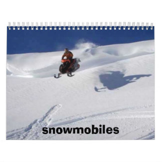 Snowmobiles Kalender