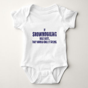 Snowmobiling-sein-EINFACH [1] Baby Strampler