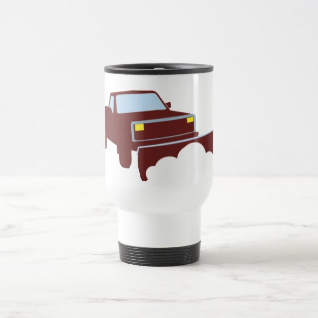 Snowplowing Reisebecher (Mittel)