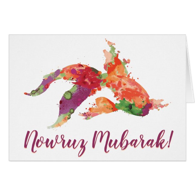Snowruz Mubarak Goldfisch (Vorderseite (Horizontal))
