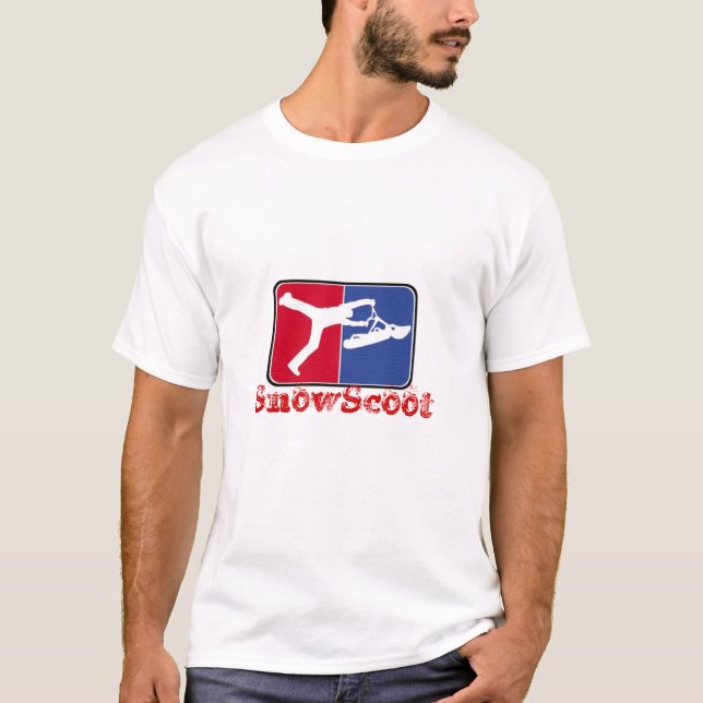 SnowScoot Abnutzung 1 T-Shirt (Vorderseite)