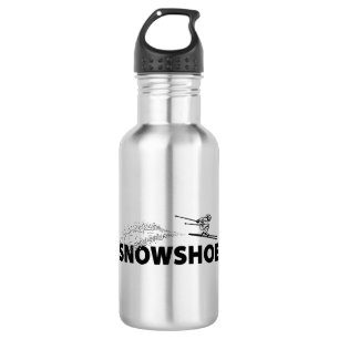 Snowshoe Mountain West Virginia Skispringer Edelstahlflasche