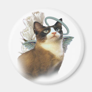 Snowshoe-perfekter Engel Magnet