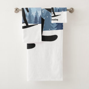 Snowshootdesign Badhandtuch Set