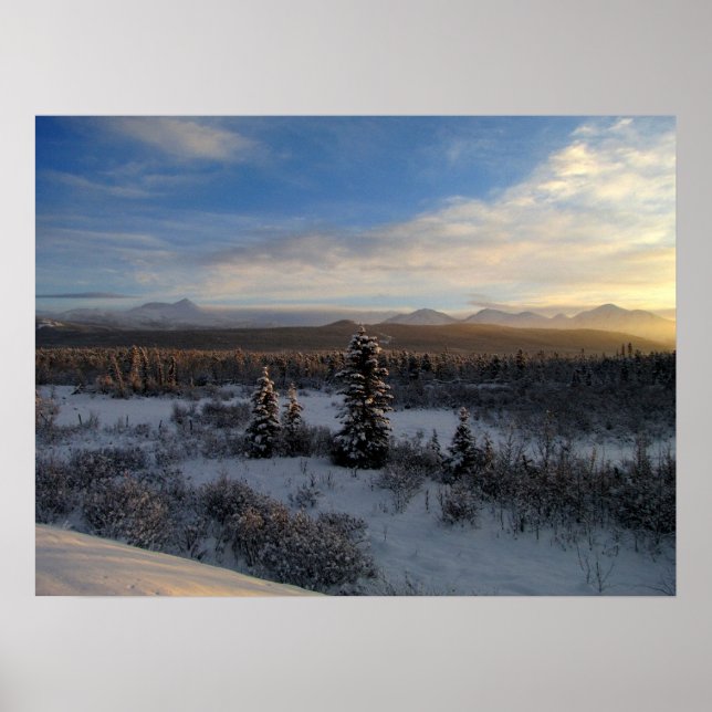 Snowy Afternoon Poster (Vorne)