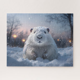 Snowy Beaver Puzzle