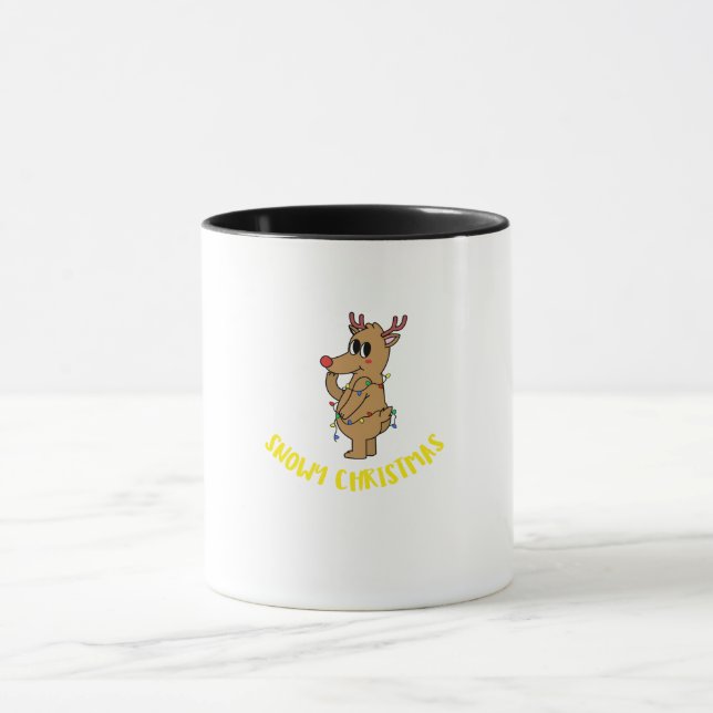 SNOWY CHRISTMAS TASSE (Zentrum)