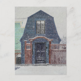 Snowy Day Postkarte