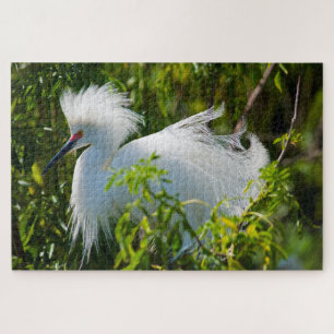 Snowy Egret Puzzle