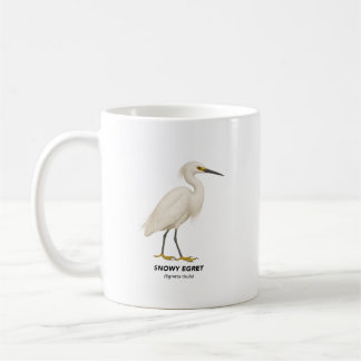 Snowy Egret - Vögel in Kalifornien Kaffeetasse