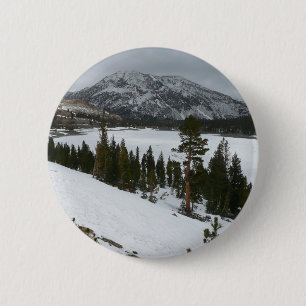 Snowy Ellery Winter Landschaft Button