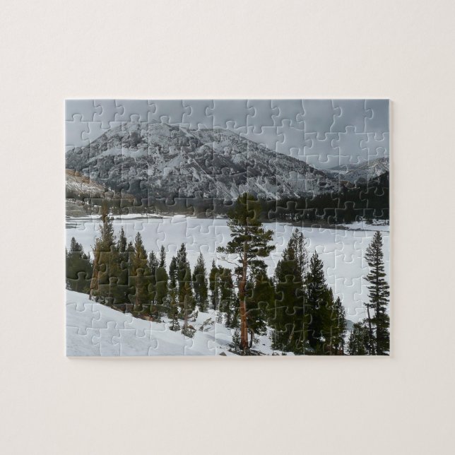Snowy Ellery Winter Landschaft Puzzle (Horizontal)
