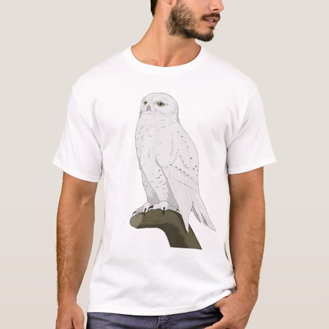 Snowy-Eule T-Shirt (Vorderseite)