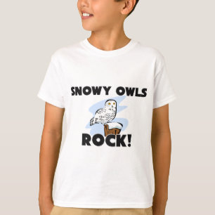 Snowy-Eulen-Felsen T-Shirt