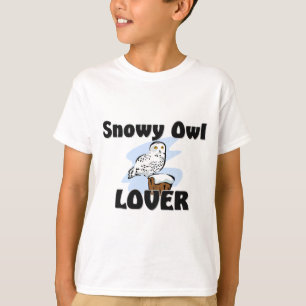 Snowy-Eulen-Liebhaber T-Shirt