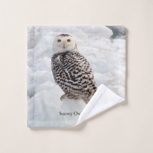 Snowy-Eulentuch-Set Badhandtuch Set