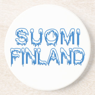 Snowy Finland Untersetzer