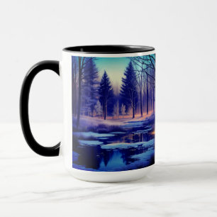Snowy Forest Tasse