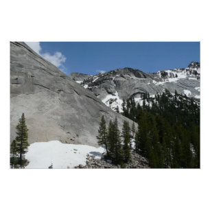 Snowy Granite Domes I im Yosemite Nationalpark Poster