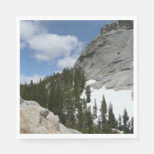 Snowy Granite Domes II Yosemite Nationalpark Serviette