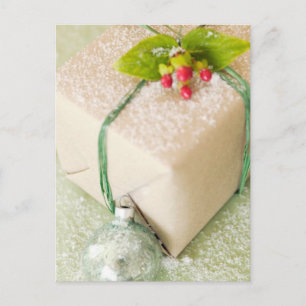 Snowy Grußkarten und Aufkleber Postkarte