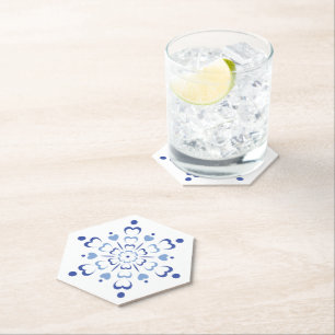 Snowy Heartburst Untersetzer