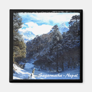 Snowy Himalayas, Sagarmatha - Nepal Magnet
