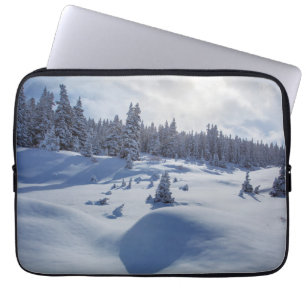 Snowy-Landschaft Laptopschutzhülle