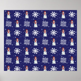Snowy-Männer Poster