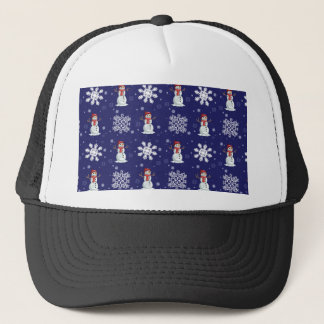 Snowy-Männer Truckerkappe